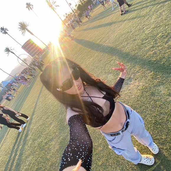 Light Gray Wide Leg Cargo Pants - Picture 5 of 5